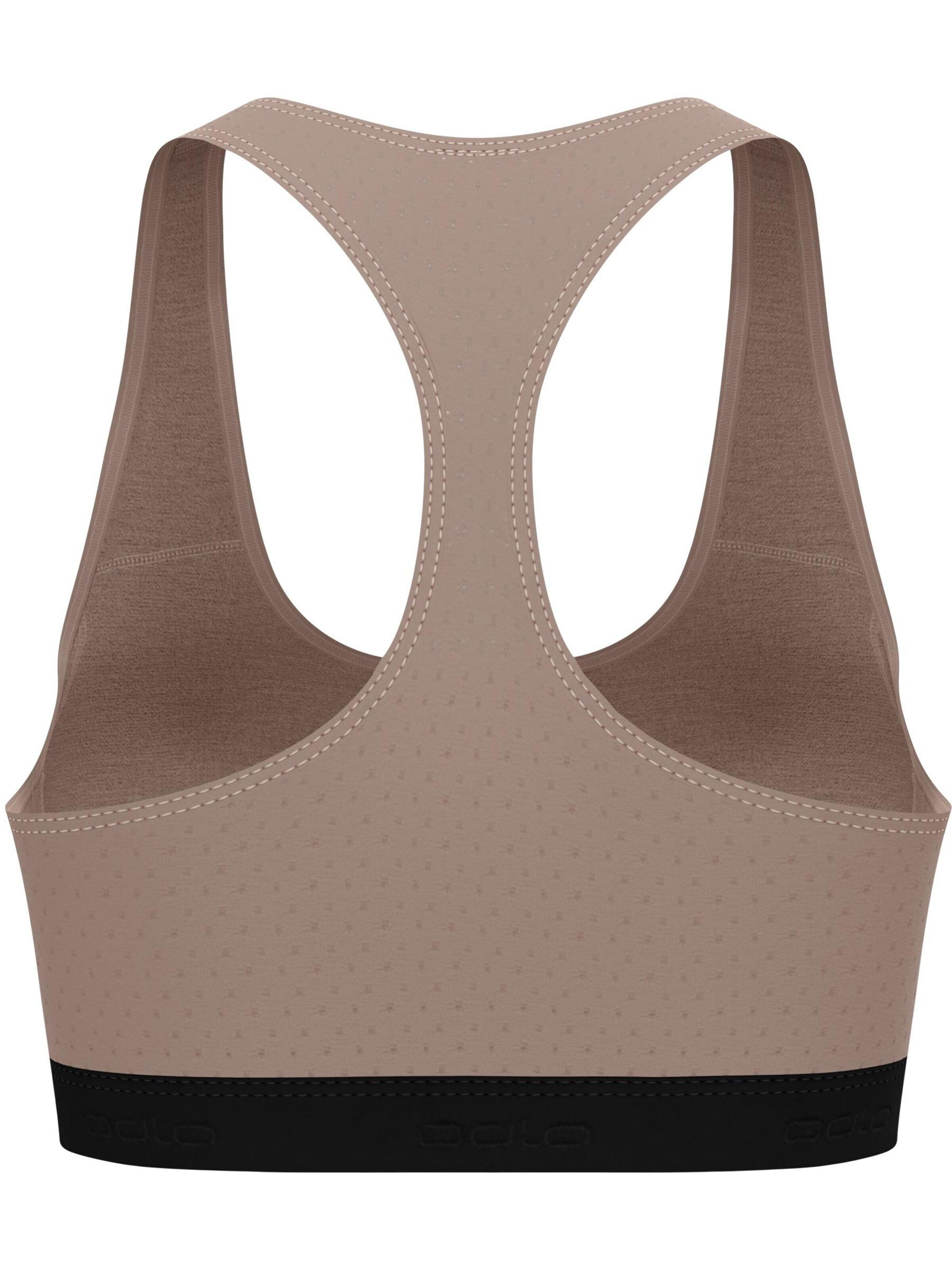 ODLO Klassiek Sport bh 'ASCENT PW MEDIUM' in Beige