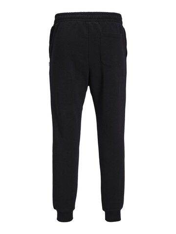 JACK & JONES Tapered Παντελόνι 'JPSTGordon JJBradley' σε μαύρο