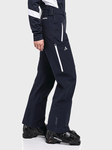 Schöffel Regular Outdoorhose 'Ski Pants Pontresina L' in Blau