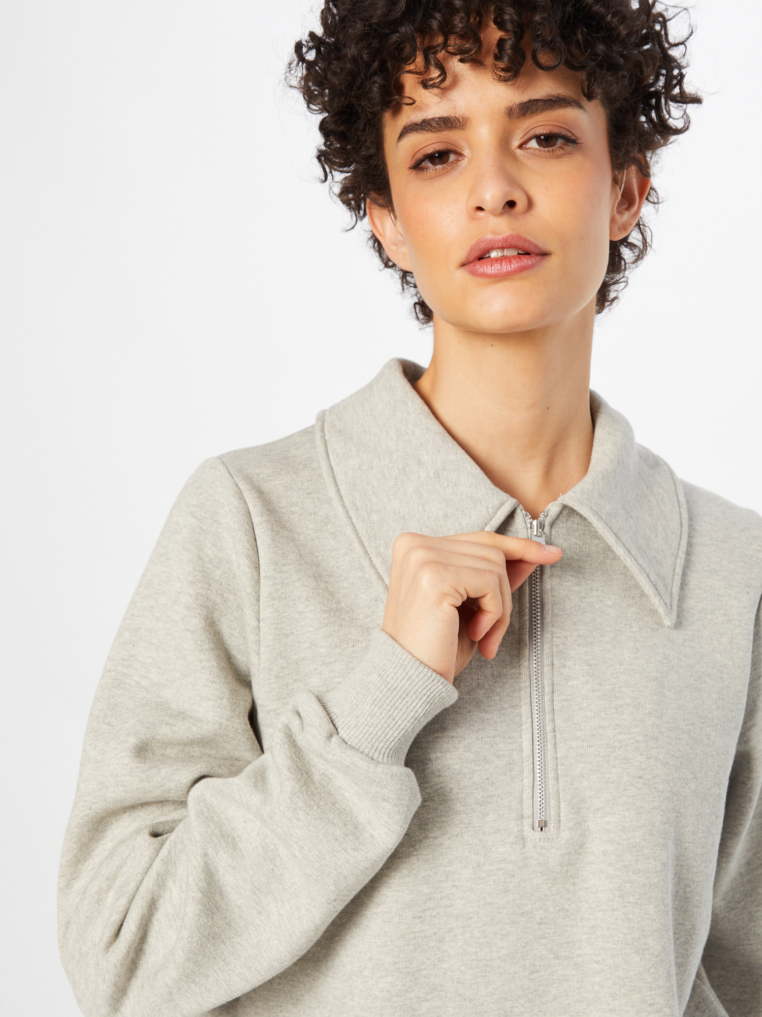 Gestuz Sweatshirt Nankita in Graumeliert Gestuz Sweatshirt Nankita in Graumeliert