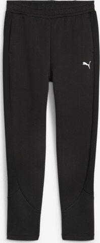 PUMA Regular Workout Pants in Black: front