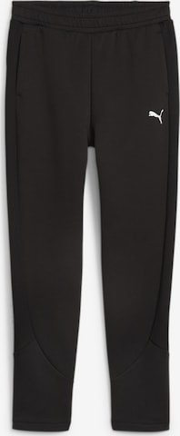 PUMA - regular Pantalón deportivo en negro: frente