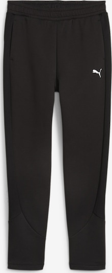 PUMA Sporta bikses, krāsa - melns / balts, Preces skats