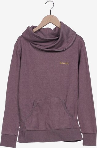 BENCH Sweatshirt & Zip-Up Hoodie in S in Red: front