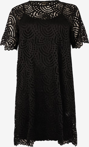 Yoek Dress in Black: front