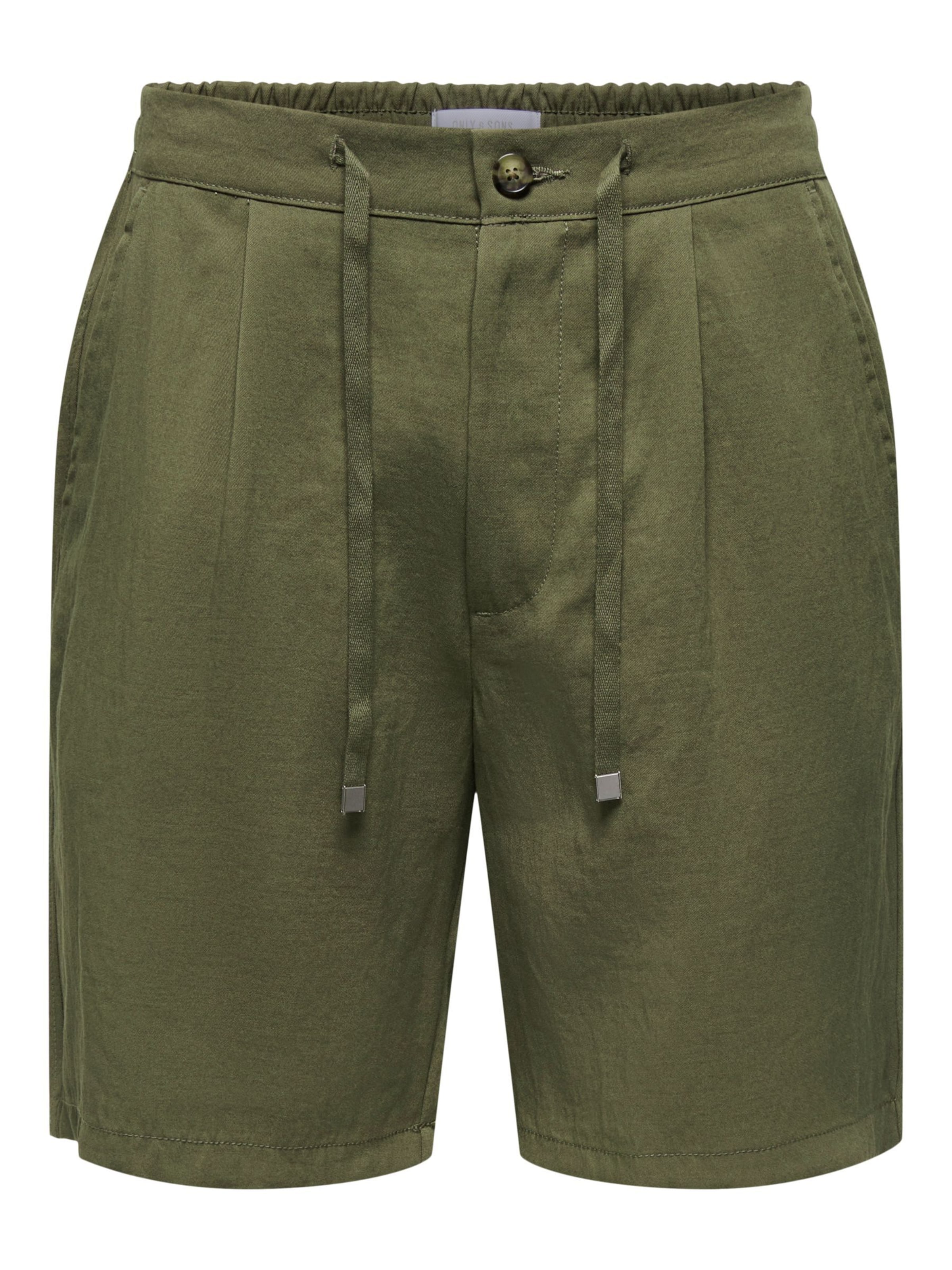 Only & Sons Hose 'ONSWAKE' in oliv, Produktansicht