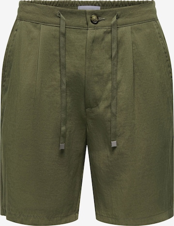 Only & Sons Hose 'ONSWAKE' in Grün: Vorderseite