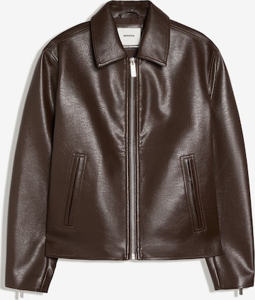 Bershka Between-Season Jacket in Brown: front
