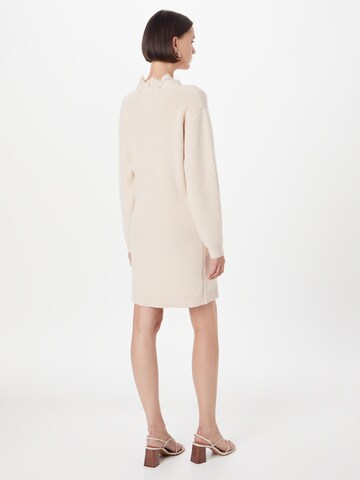 ABOUT YOU Gebreide jurk 'Female' in Beige