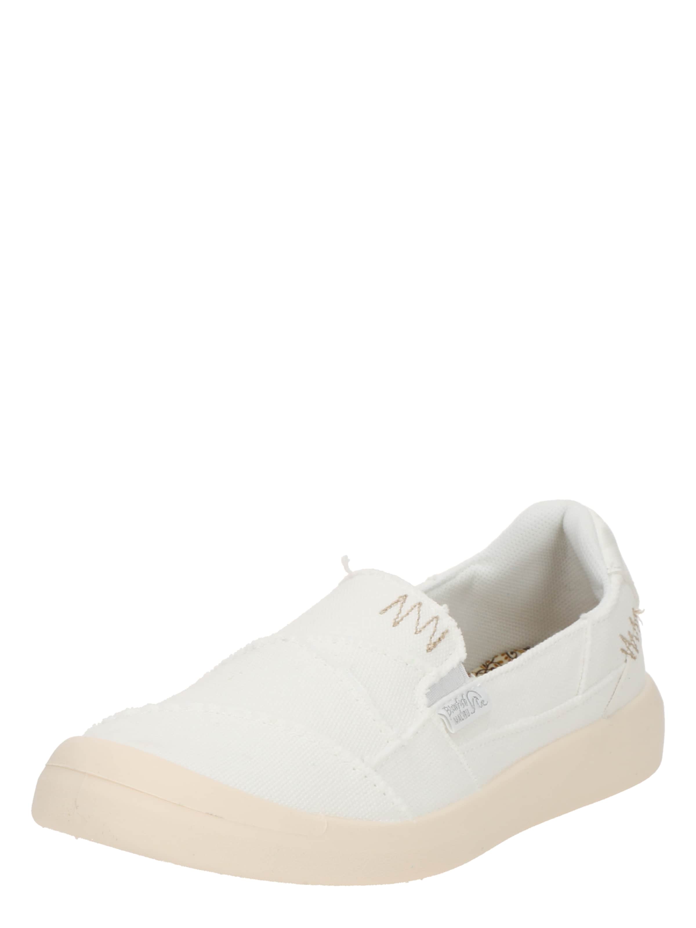 Scarpa slip-on di Blowfish Malibu in bianco: frontale