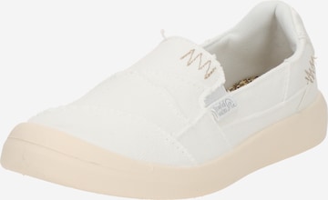 Slip on Blowfish Malibu en blanc : devant