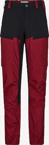 Regular Pantalon cargo 'Urban Track' Sunwill en rouge : devant