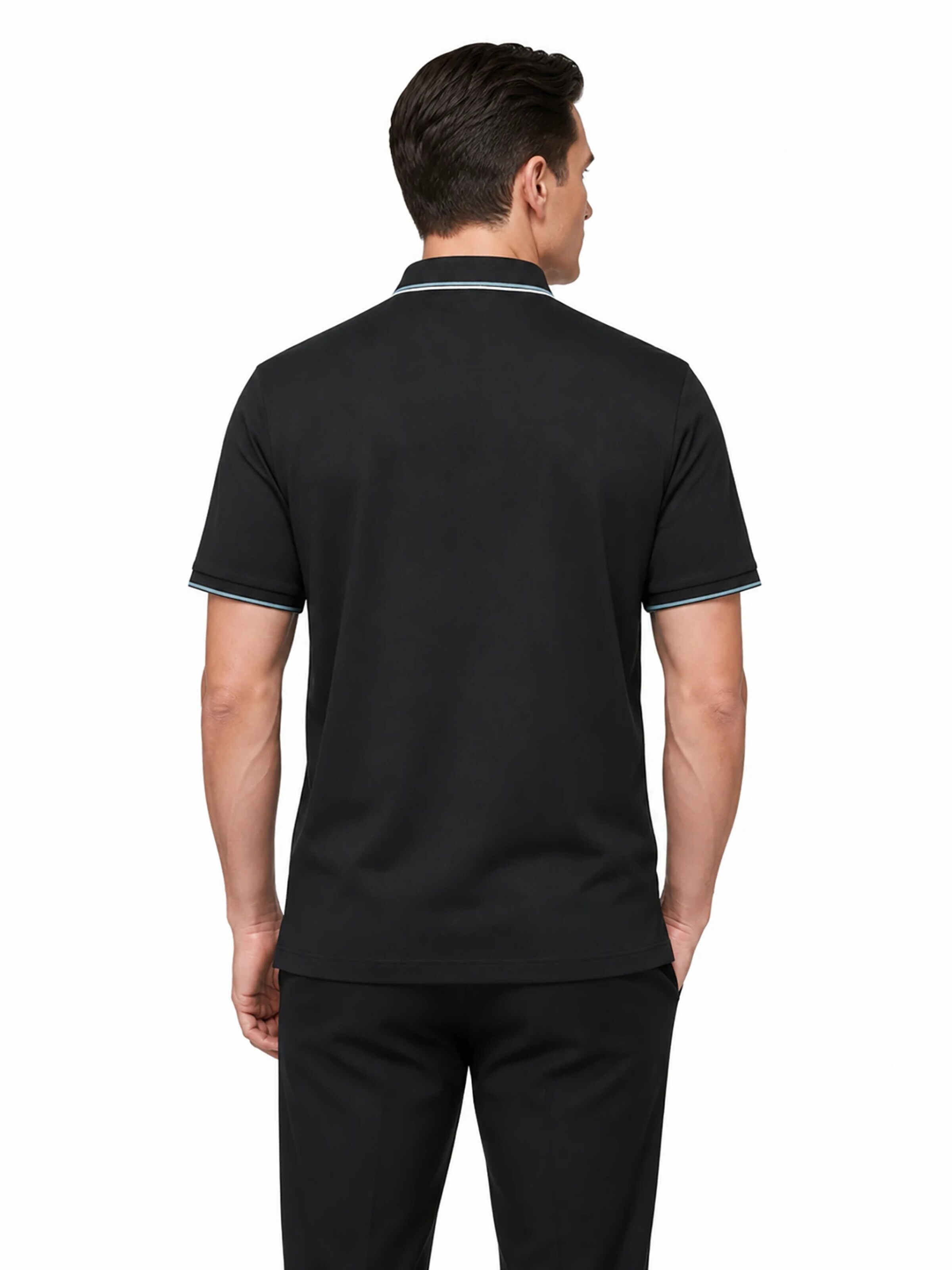ALLTHEMEN Shirt 'Haltung' in Black