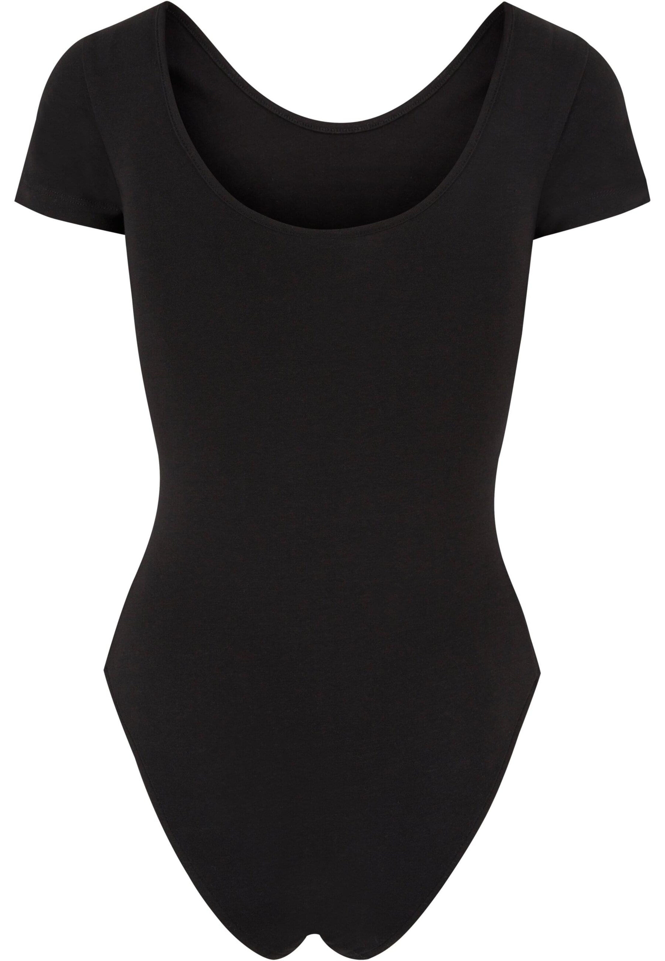 Urban Classics Bodi majica | črna barva