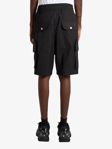 Yes London - Loosefit Calças cargo em preto