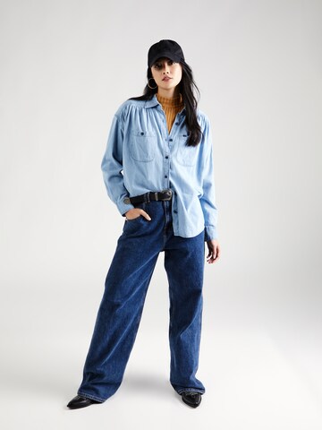 Lee Blouse 'FRONTIER' in Blauw