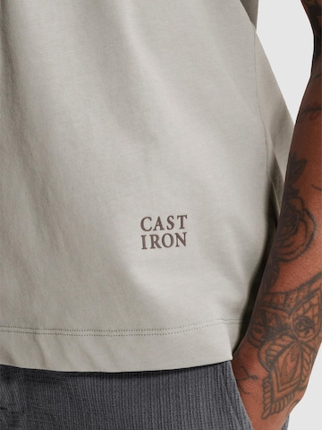 CAST IRON T-shirt 'T-shirt in jersey with artwork' i grå