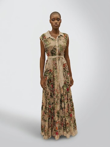 Miss June Kleid 'Robe Longue Jimena'‌‌ in Beige