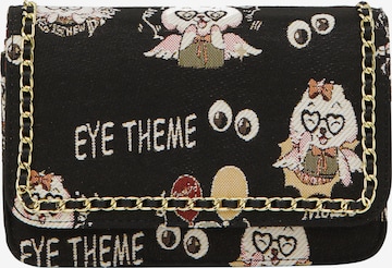 MYMO Torba na ramię 'Pop Eyetheme' w kolorze czarny: przód