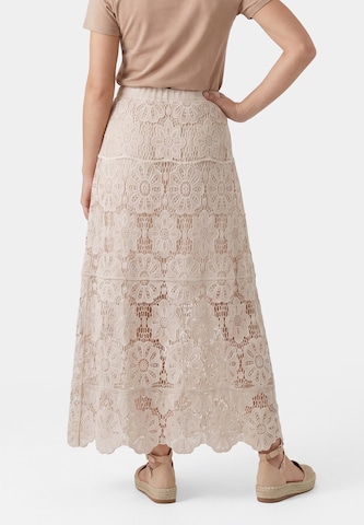 Jupe usha FESTIVAL en beige