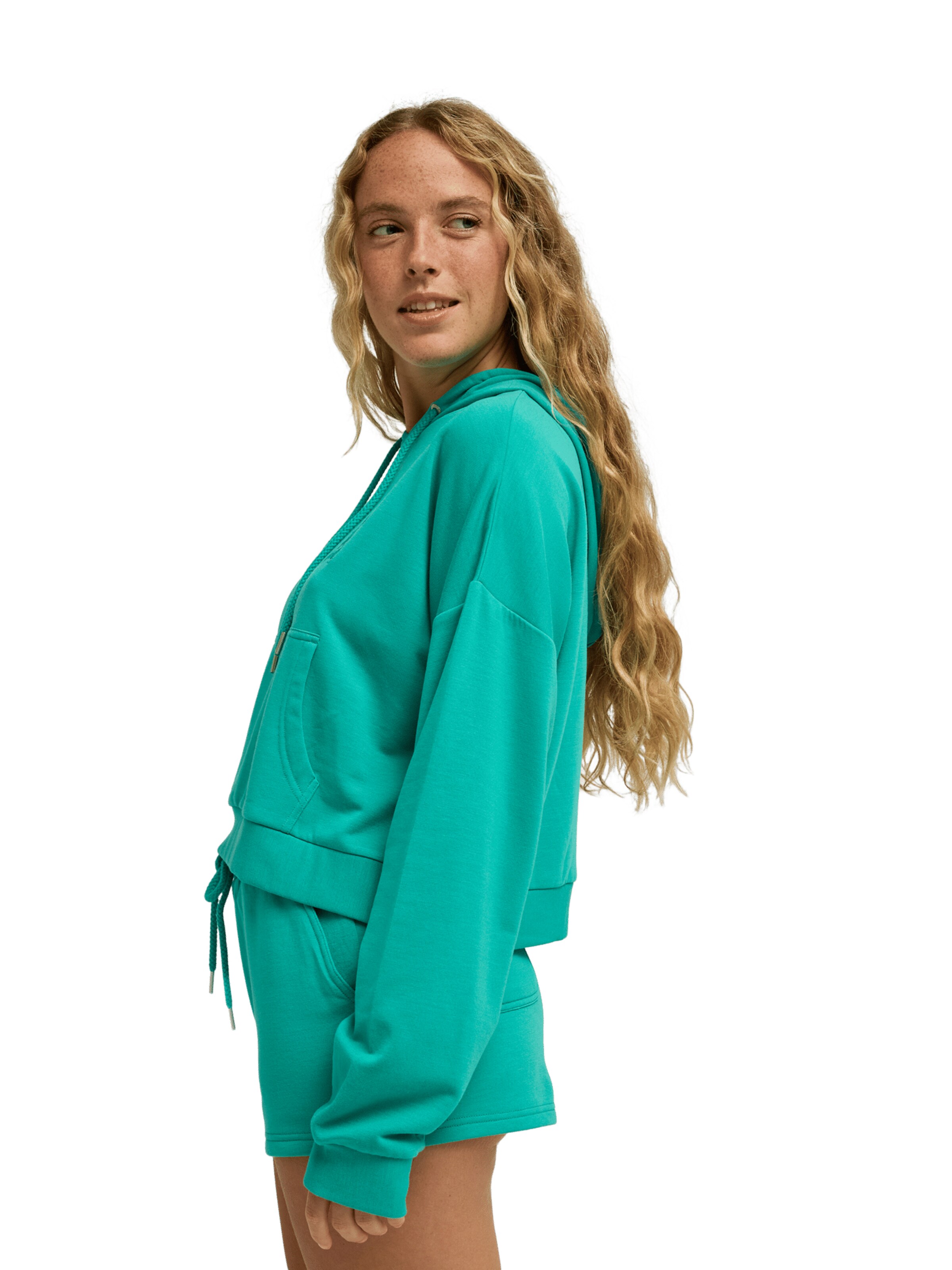 ROXY Sweatshirt 'Surfing By Daylight' in Green