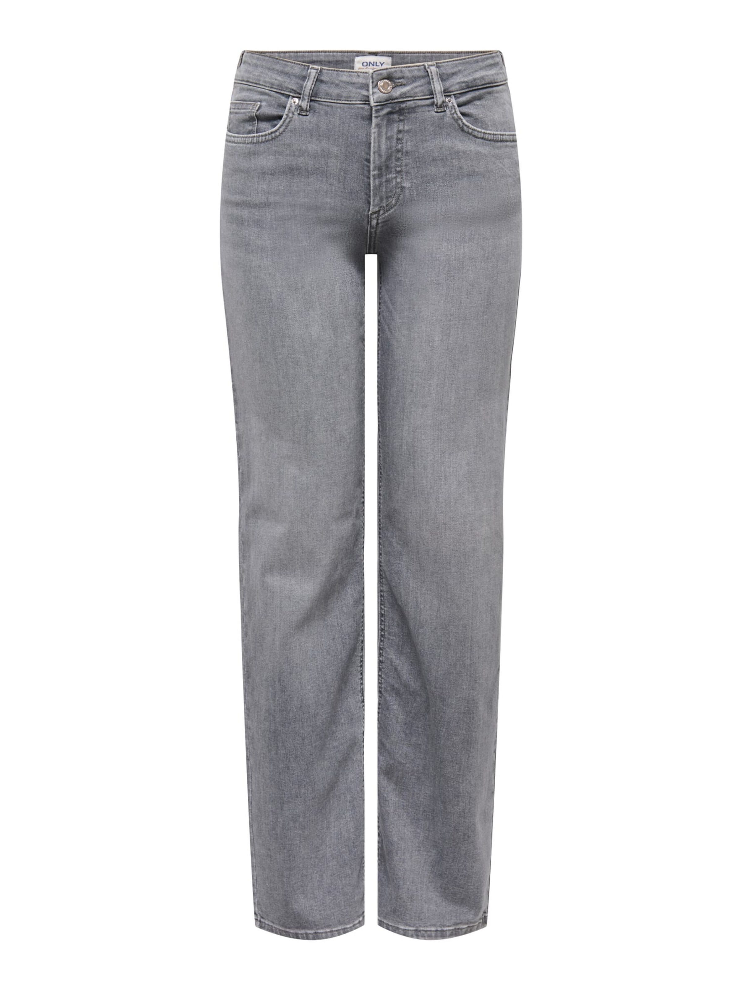 ONLY Baggy Jeans 'blush' in Grijs: voorkant