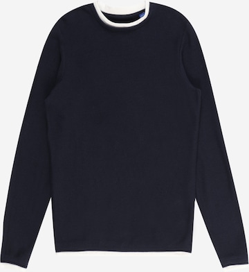 Jack & Jones Junior Sweater in Blue: front