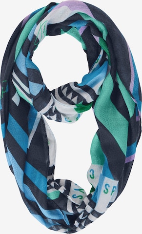 STREET ONE Tube Scarf in Blue: front