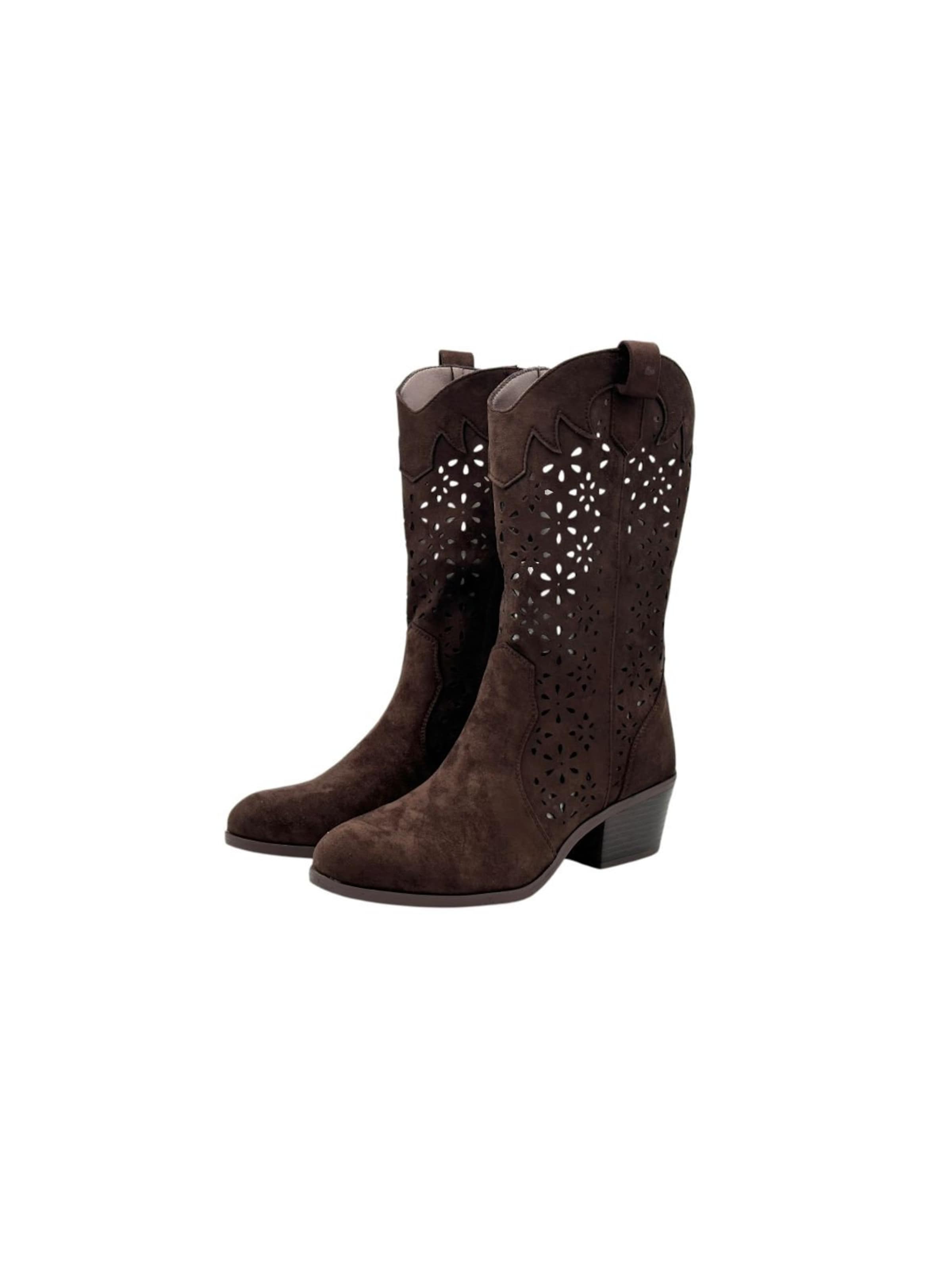 Nowaland Booties in Brown