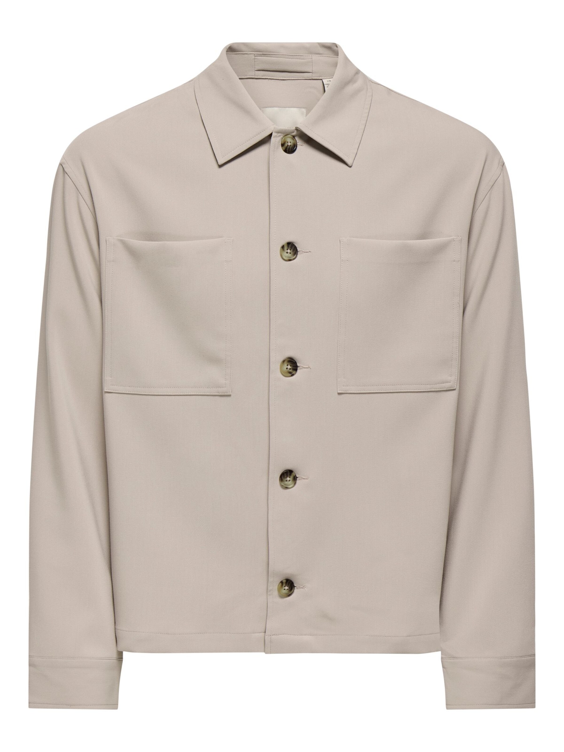Only & Sons Chaqueta de entretiempo 'ONSWill' en beige, Vista del producto
