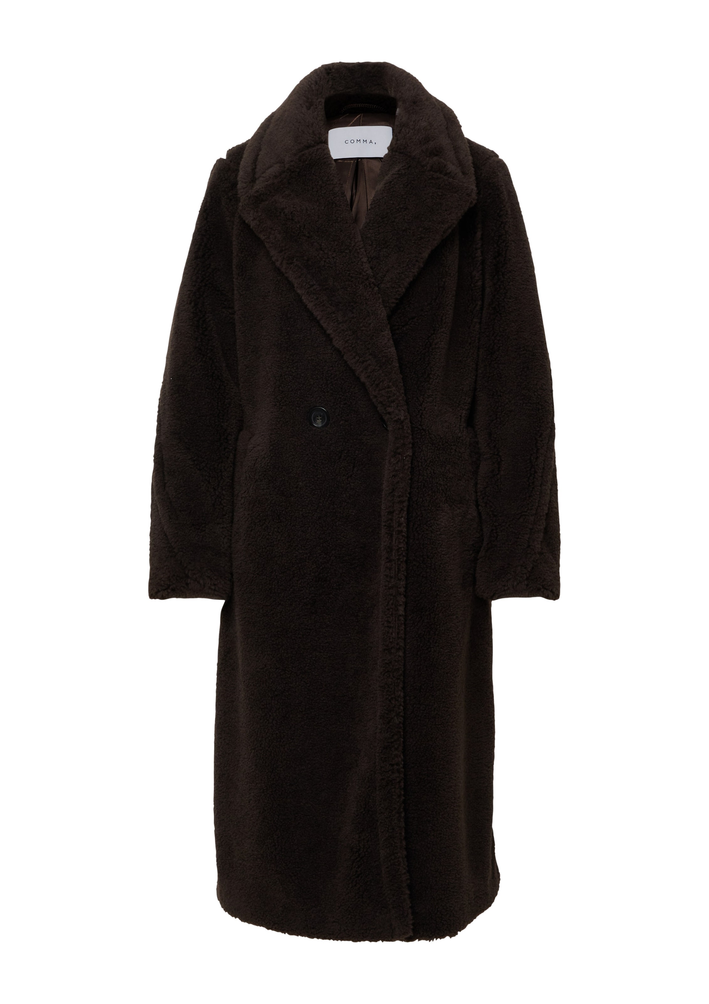 COMMA Wintermantel in Bruin: voorkant