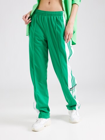 Loosefit Pantalon 'ADIBREAK' ADIDAS ORIGINALS en vert : devant