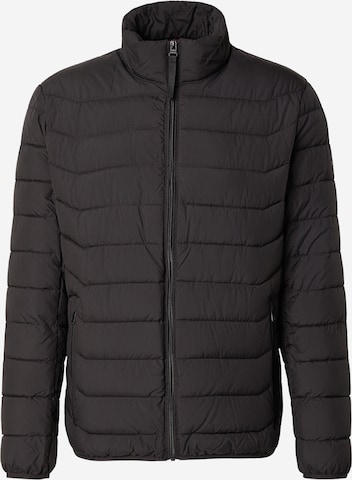 Veste mi-saison LERROS en noir : devant