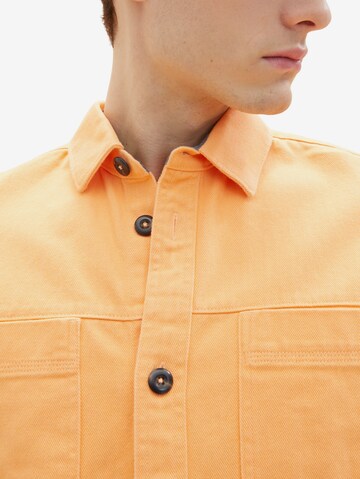 TOM TAILOR Klasický střih Košile – oranžová