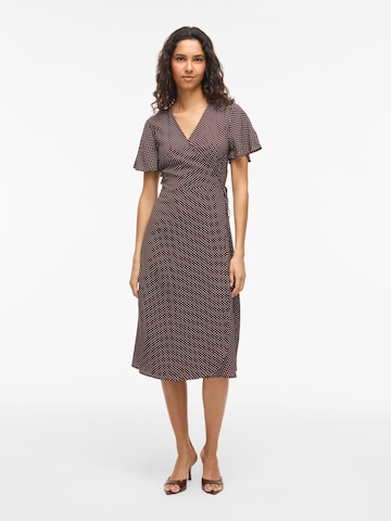 VILA Jurk 'VIKalia' in Bruin: voorkant