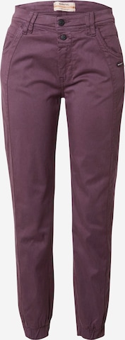 Pantalon 'Raffaela' Gang en violet : devant