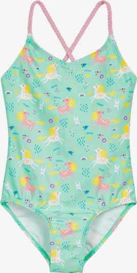 Maudymosi kostiumėlis 'Einhorn' iš PLAYSHOES, spalva – geltona / mėtų spalva / rožinė / balta, Prekių apžvalga