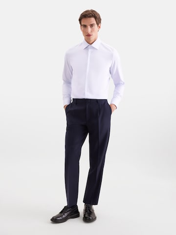 Coupe regular Chemise business SEIDENSTICKER en bleu