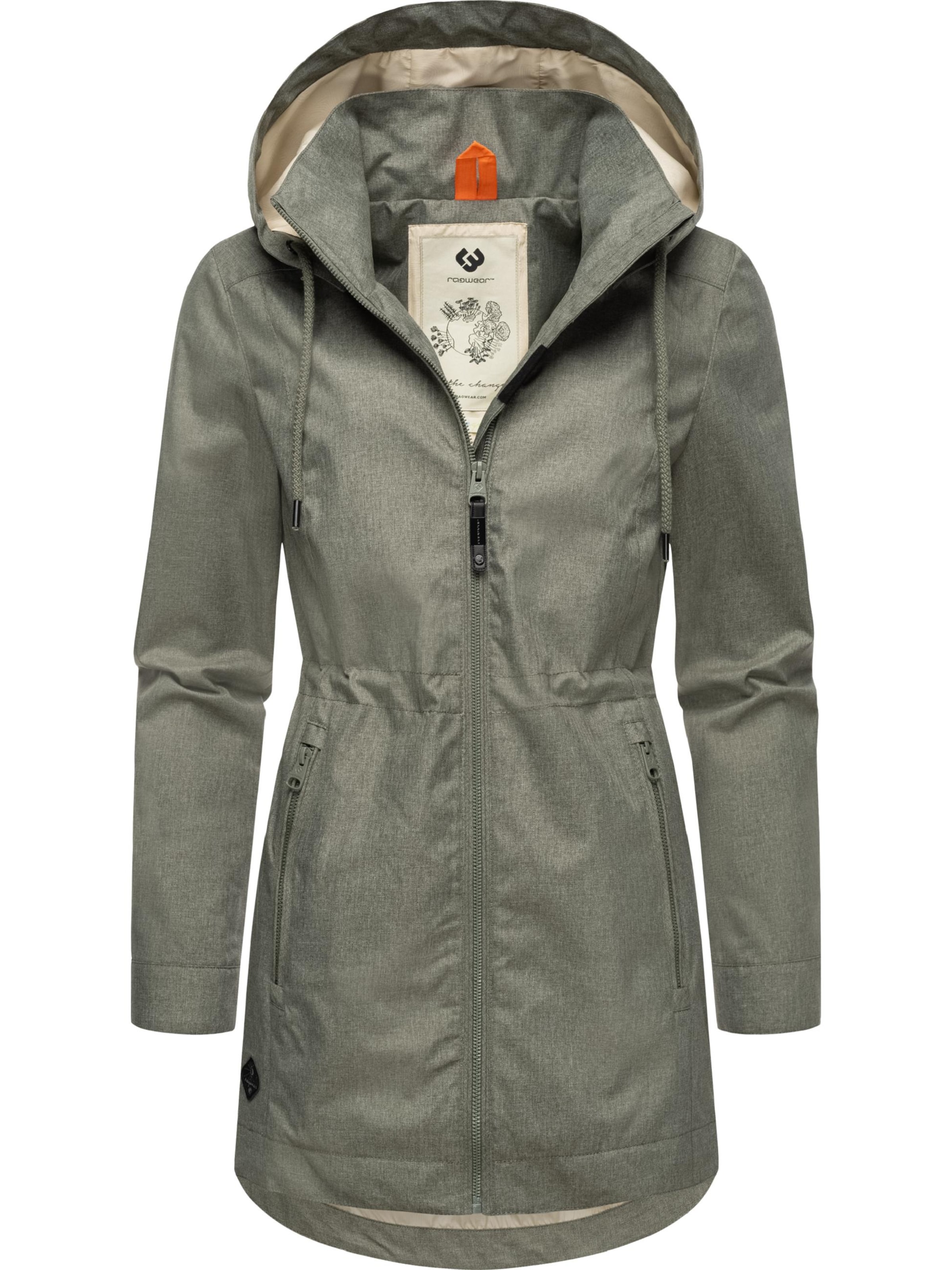 Ragwear Raincoat 'Dakkota II' in Green