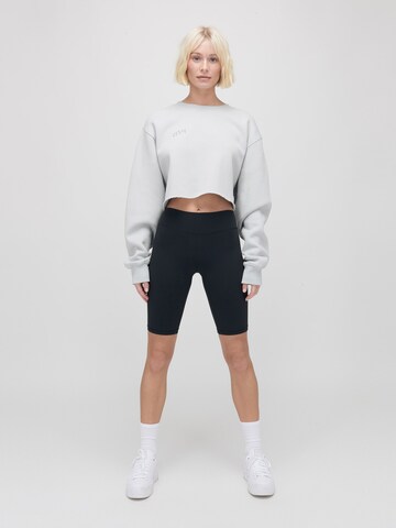 ABOUT YOU x VIAM Studio Sweatshirt 'BRITNEY' in Grey: front