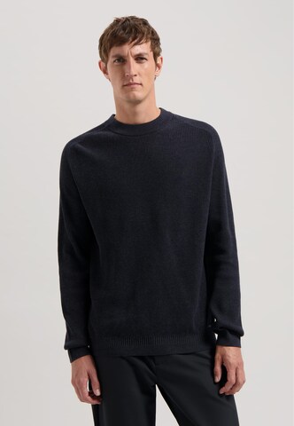 Dstrezzed Pullover 'Pedro' in Blau: Vorderseite