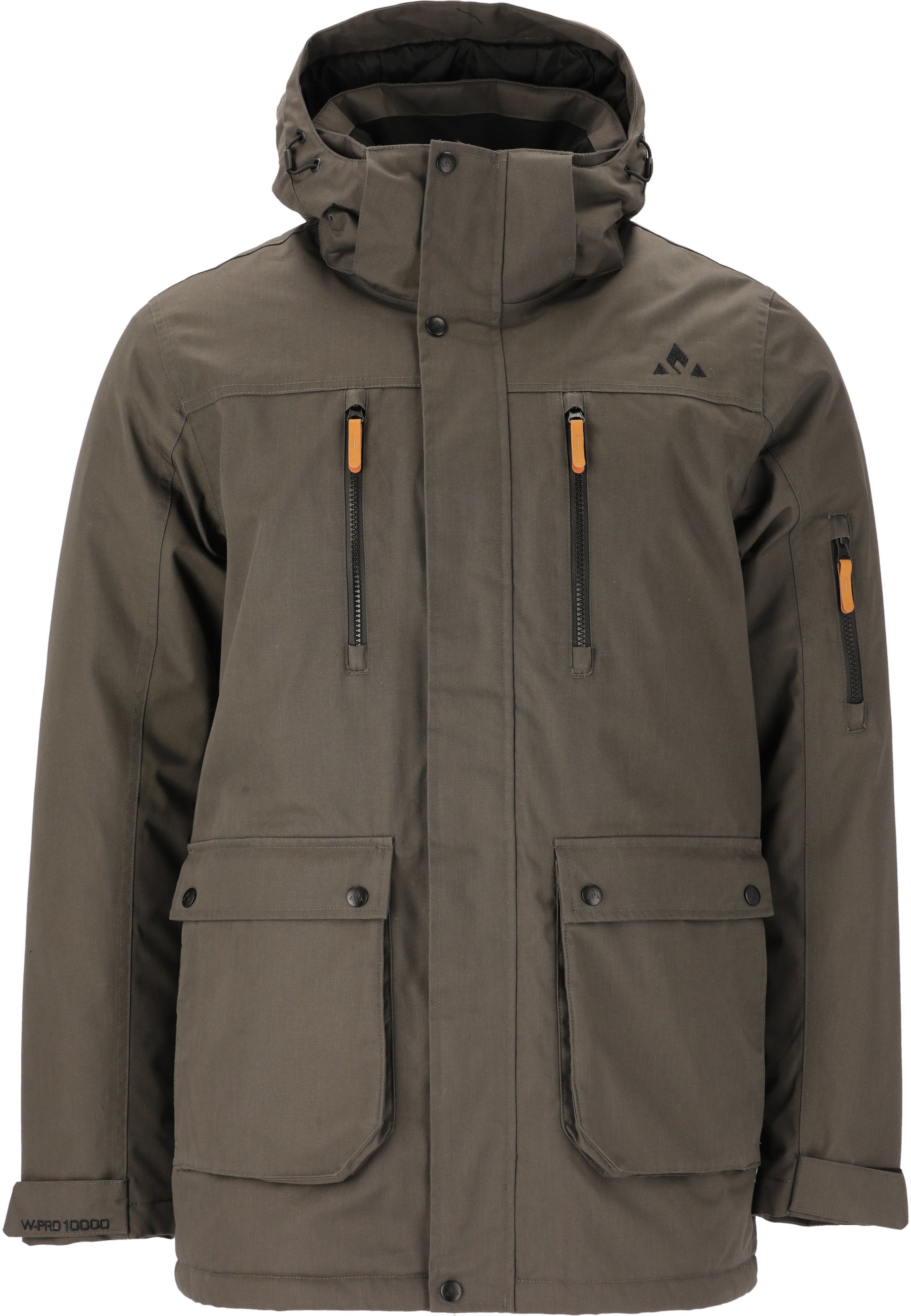 Whistler Outdoor jacket 'Wander' in Green: front