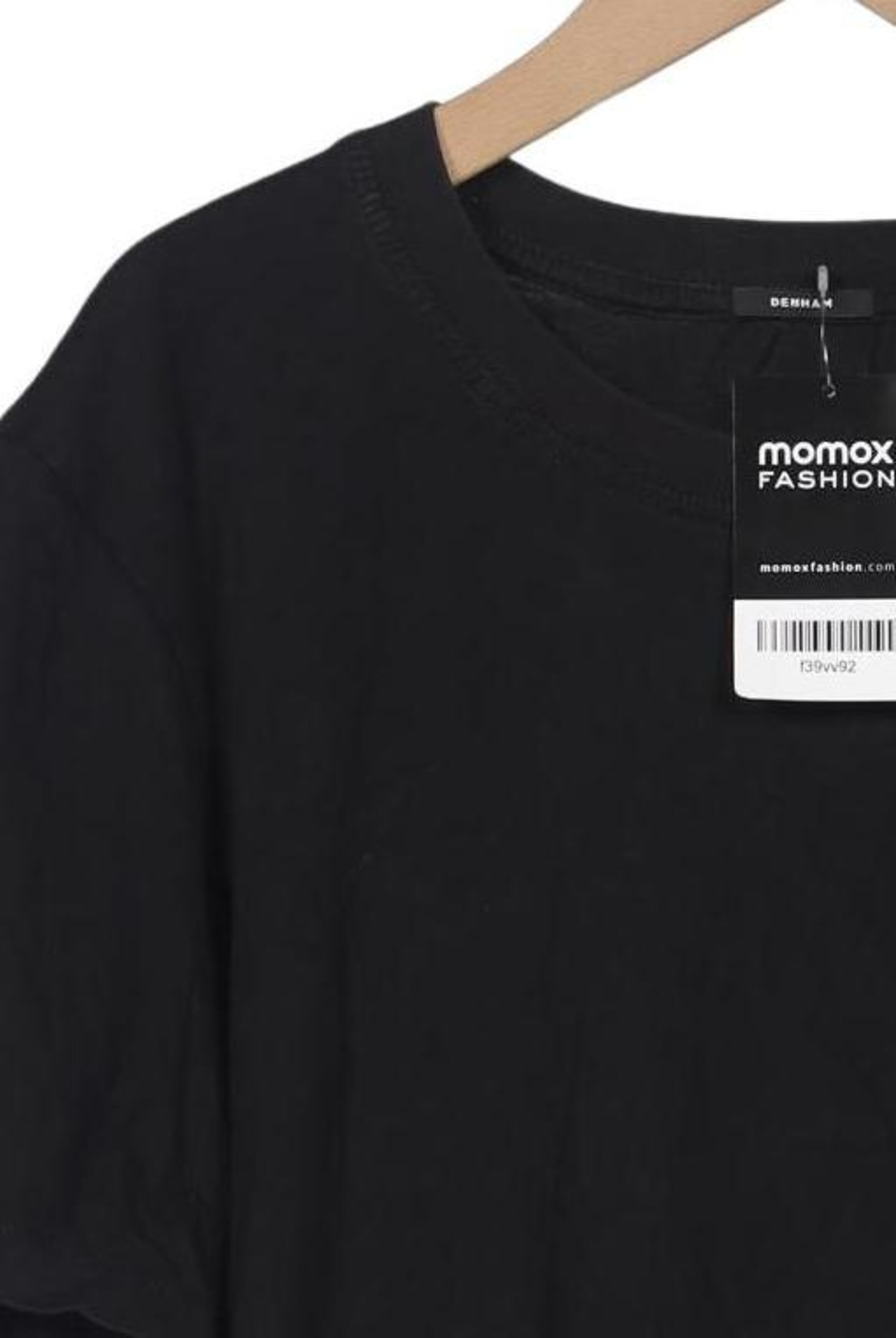 DENHAM T-Shirt L in Schwarz