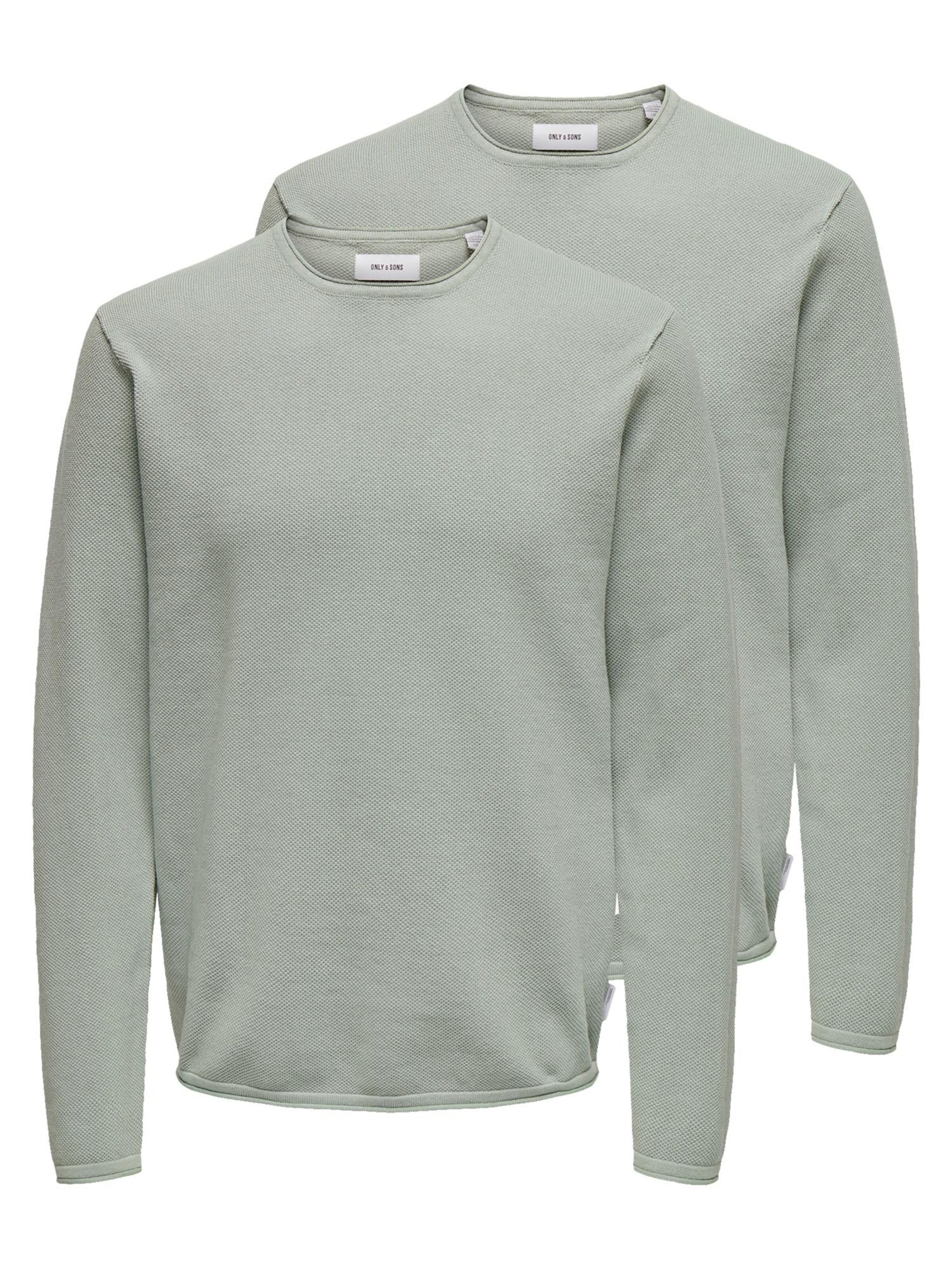 Only & Sons Pullover 'Felix'‌‌‌‌‌ in hellgrün, Produktansicht