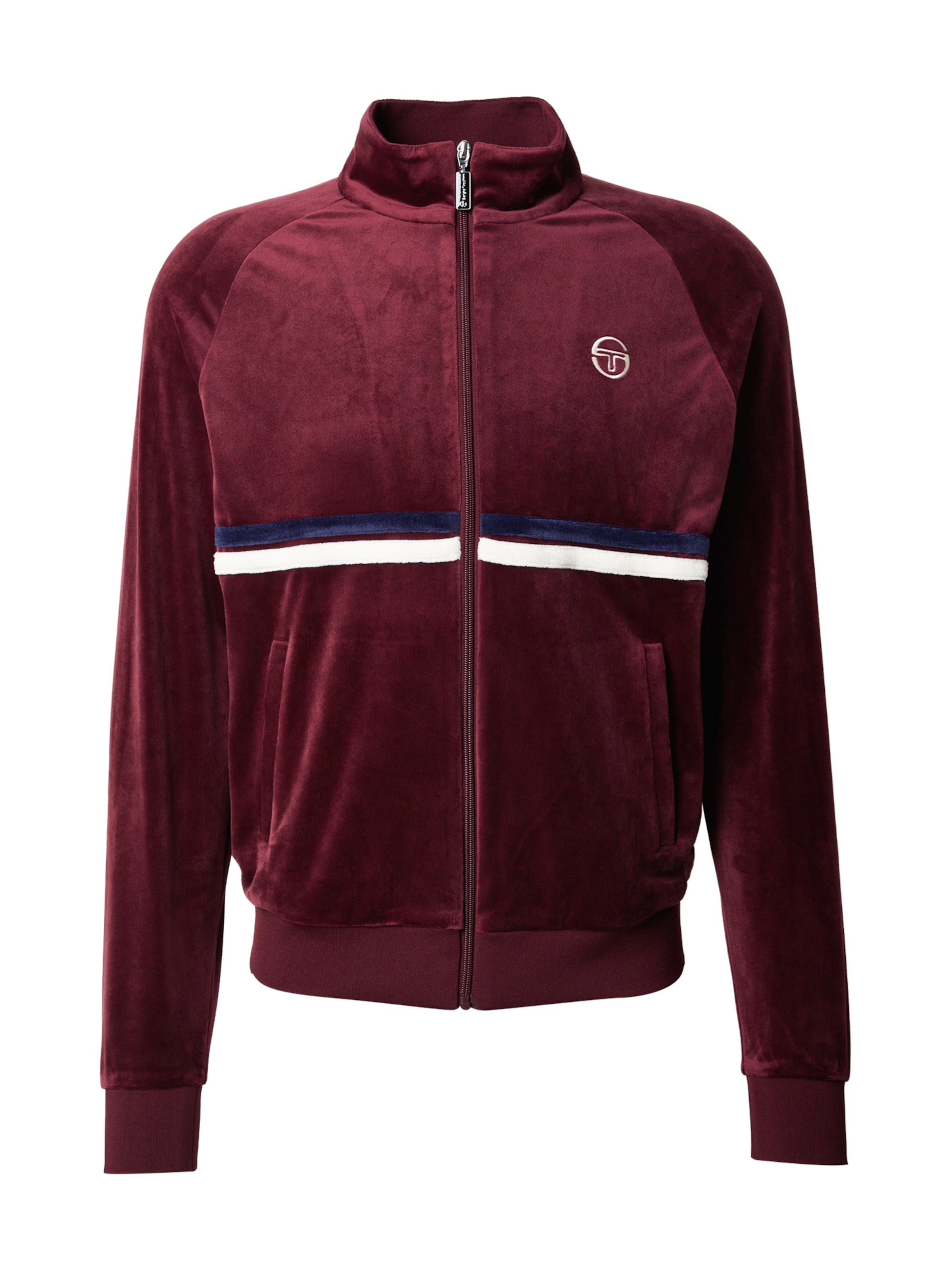 Giacca di felpa 'Dallas' di Sergio Tacchini in rosso: frontale