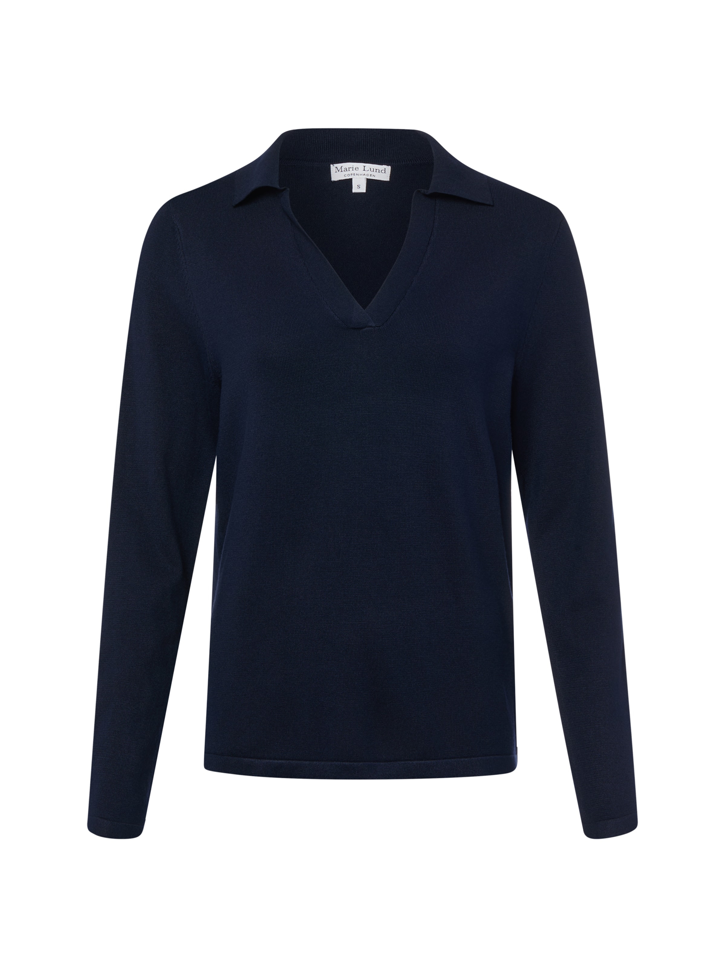 Pull-over Marie Lund en bleu : devant
