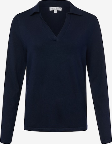 Pull-over Marie Lund en bleu : devant