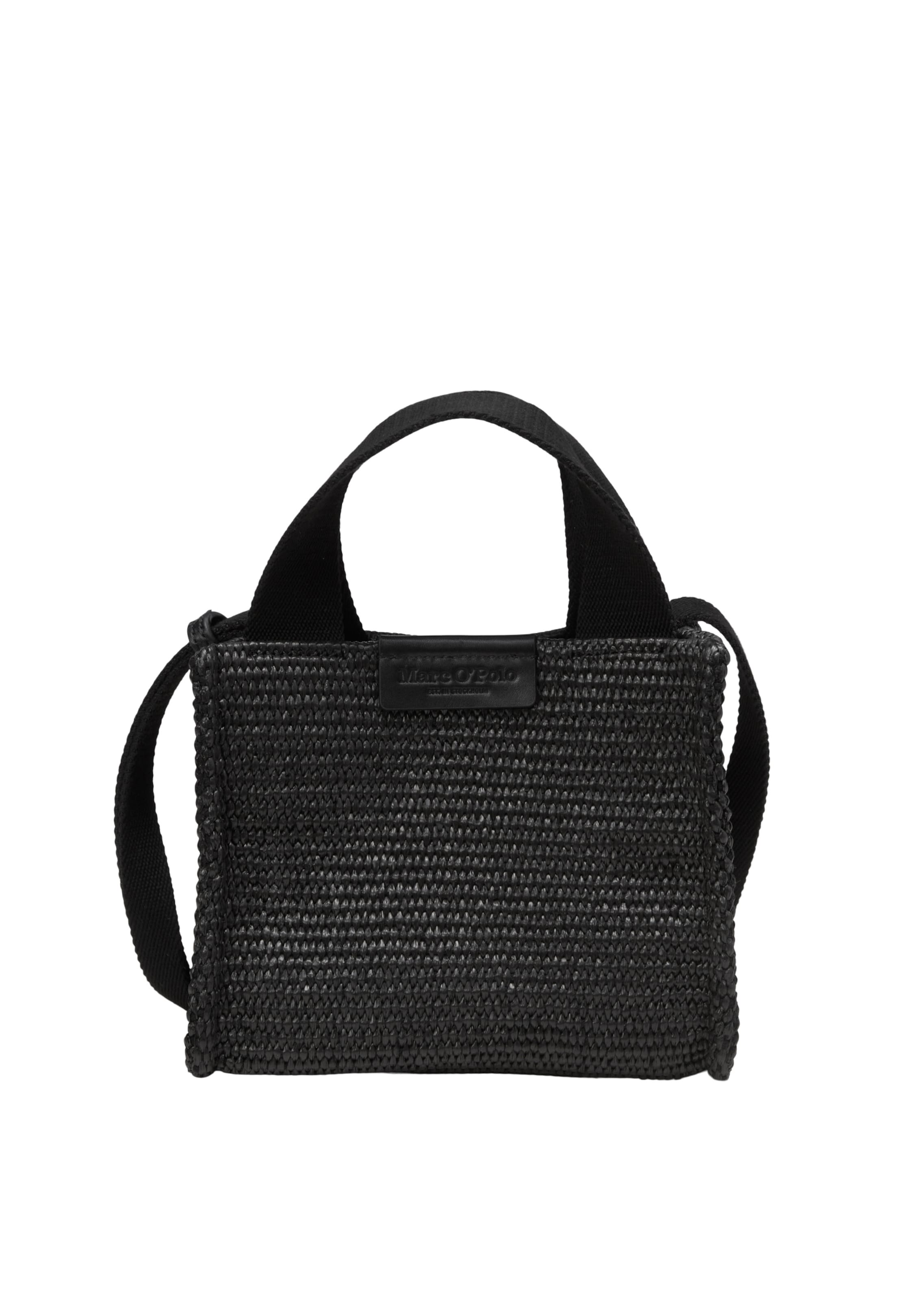Marc O'Polo Schoudertas in Zwart: voorkant