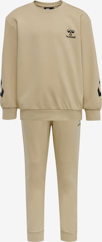 Hummel Trainingsanzug 'Venti' in Beige: predná strana