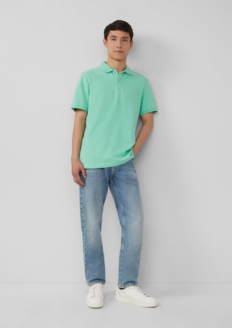 s.Oliver Poloshirt in Grün